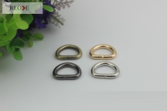 17mm custom size metal iron D ring buckle for handbag RL-DR018-17MM