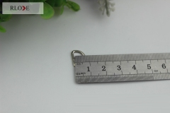 Low cost bag accessories open iron wire d ring RL-IDR024-10MM