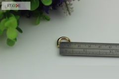 Fashion High Quality Bag Metal D Rings Buckle RL-DR027-9MM