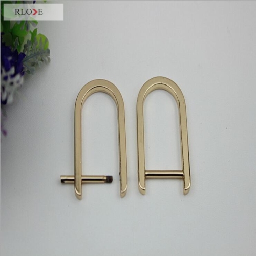 Bag making Accessories 20 mm gold metal detachable d ring buckle RL-DR011-20MM