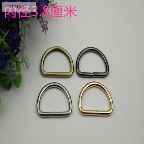 Iron D ring buckle for bags RL-IDR022-38MM