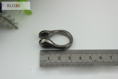Profession custom bag detachable metal d-ring buckle RL-DR034