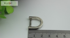 New style 15mm detachable metal D ring for bag accessory RL-DR013-15MM