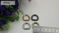 Iron Designer Metal Ring Metal Clip Open D Ring For Handbag RL-IDR017-13MM