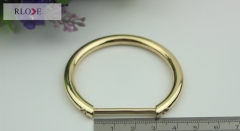 High Level Custom Detachable Screw Gold Metal D Ring Hardware RL-DR042-30MM