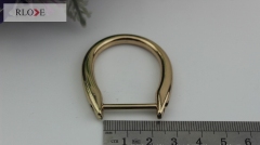 Fashion High Quality 22MM Metal Gold Plated Removable D Ring RL-DR006
