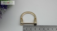 Wholesale detachable 25mm metal d ring for bag accessories RL-DR007