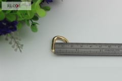 17mm custom size metal iron D ring buckle for handbag RL-DR018-17MM