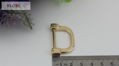 Classical style 1 inch detachable D shape buckle ring for handbags RL-DR008-1INCH