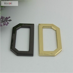 Design Handbag Zinc Alloy Metal D Ring Buckle RL-DR043-38MM