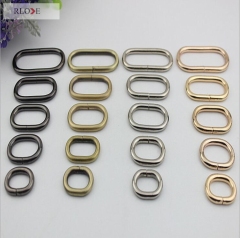 Good Quality Iron 20mm Oval Ring For Handbag RL-IOVR017-20MM