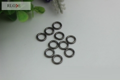 Purse Accessories Nickel Iron O Metal Ring RL-IOR015-6MM