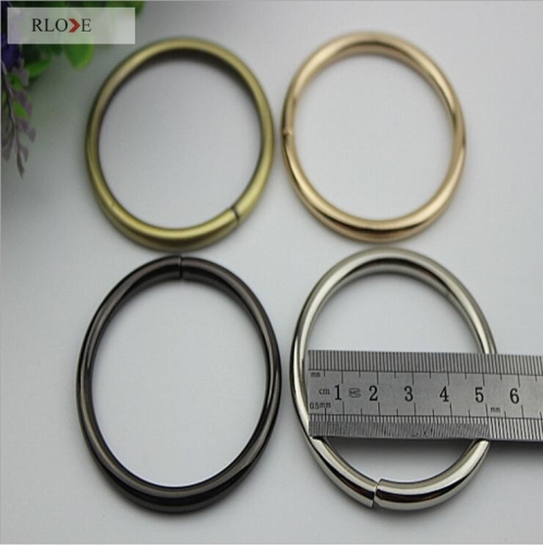 Wholesale handbag round metal iron wire O ring RL-IOR009-50MM