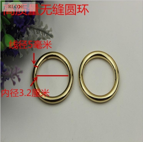 Cheap Price Nickel-Free Plated Bags Metal O Ring RL-OR003-32MM
