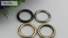 High Grade hanging plating gold purse iron metal o ring RL-IOR006-25MM