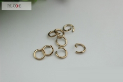 Bag Hardware Gold Color Metal Iron O Ring Buckle RL-IOR016-7MM