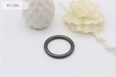 High Polished Gunmetal Color 33MM Wire Iron Metal Round Buckles For Handbag RL-IOR023-33MM