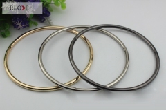 Fashion Handbag Metal Iron Welded Round O Ring RL-IOR022-125MM