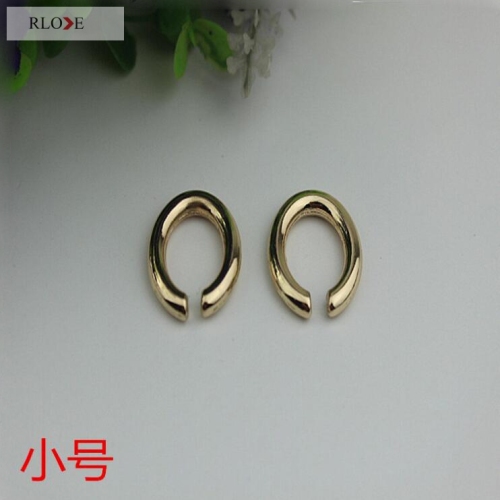 Promotional Zinc Alloy Metal O Ring For Bags RL-OR027-7MM