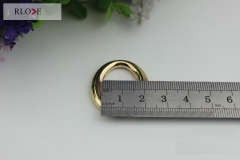 Custom good quality gold color open metal o ring RL-OR026-11MM