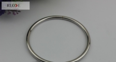 Special design custom handbag accessories iron metal o ring buckles RL-IOR019-75MM