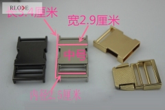 Fashion Metal Side Release Buckles For Dog Collar RL-FRMB05-25MM