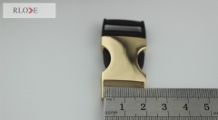 High quality plastic fast release metal buckle for belt RL-FRMB08-19MM