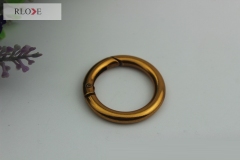 Hot Sale Hardware 1 inch Round Snap Hook Spring Ring for Bag Accessories RL-SPOR013-25MM