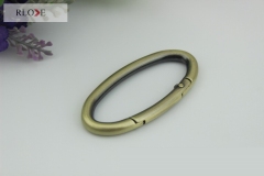 Wholesale Oval Spring Snap Key Ring For Bag Fastener RL-SPOR016(Large)