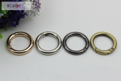 New metal o ring spring snap hook RL-SPOR008-25MM