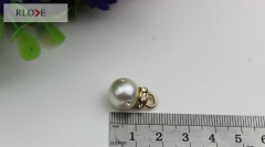 China manufacturer custom make metal handbag pearl pendant RL-LCP09