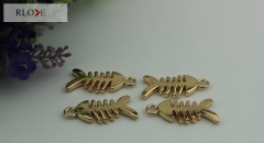 Shoes / handbag hardware small fish zipper pendant tag RL-LCP036