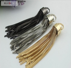 Women's Metal Tassel Keyring Pendant for Handbag Car Key RL-LCP029