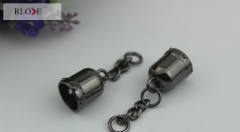 No.2 Factory price gold bag decorative hardware metal chain jewelry bell pendants RL-LCP022