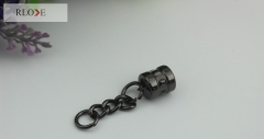 No.6 Decorative hardware handbag metal chain with bell pendants RL-LCP021