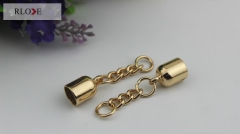 No.8 Luggage hardware accessories metal jewelry key chain bell pendant charms RL-LCP017