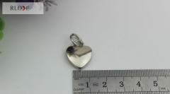 Customized heart-shaped buckle zipper pendant tag RL-LCP037(Small)