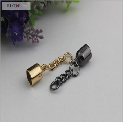 No.8 Luggage hardware accessories metal jewelry key chain bell pendant charms RL-LCP017