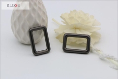 Fashion accessories adjustable metal square bag buckles RL-SB022-25.4MM