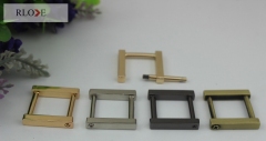 Factory decorative wholesale bag square buckle for belts RL-SB018-19MM