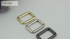 Wholesale zinc alloy gold color bag square ring buckle RL-SB016-26MM