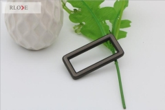 Eco-friendly Nickle Free Zinc Alloy Metal Square Ring Bag Buckle RL-SB023-38MM