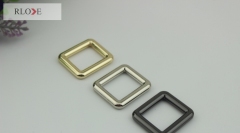 Custom classic zinc alloy handbag square metal buckle RL-SB013-19MM