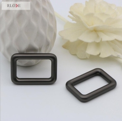 Fashion accessories adjustable metal square bag buckles RL-SB022-25.4MM