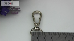 Multi-color zinc alloy material bag spring snap hook for leather strap RL-SP039