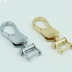 High-grade metal car keychain car remote control lock sign key ring hooks RL-SP056