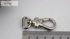 New product flower shape nickel swivel snap hooks for purse RL-SP055