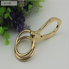 China wholesale bag zinc alloy gold snap hook RL-SP014