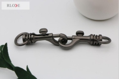 Fashion gunmetal color metal trigger dog hook RL-SP049