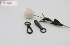 Gunmetal color metal snap hook for luggage bag RL-SP021